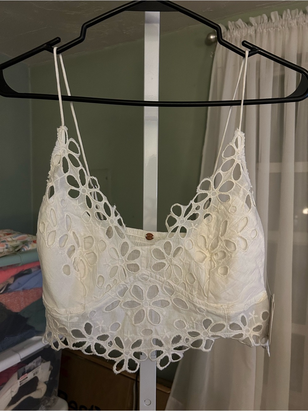 Free People Asteria Bralette in Optic White